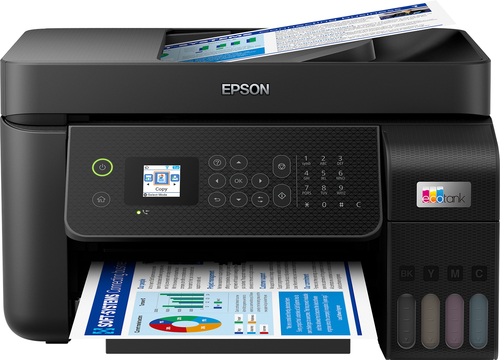 МФУ струйный Epson L5290 (C11CJ65512/C11CJ65409) A4 WiFi черный
