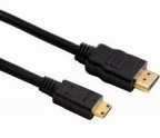 HDMI to mini C (m-m) 1080p 5м черный, Hama H-74236