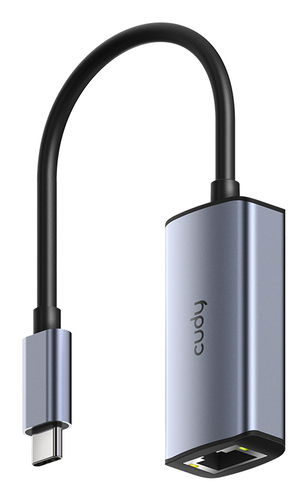 Адаптер/ Aluminum Portable USB-C to 2.5G Ethernet Adapter, Compatible with Laptop, MacBook, Surface, PC with Windows, XP, Mac/Linux and more