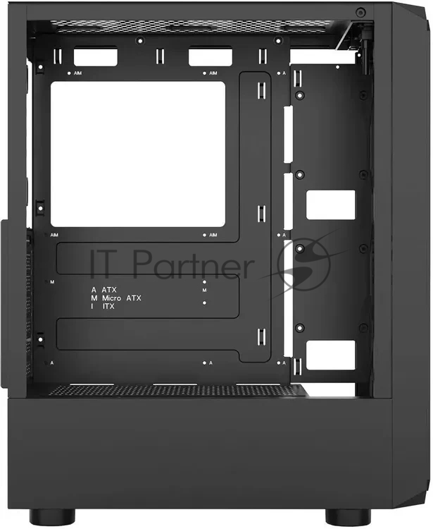 Корпус Bloody CC-126-BK, Midi-Tower, чёрный