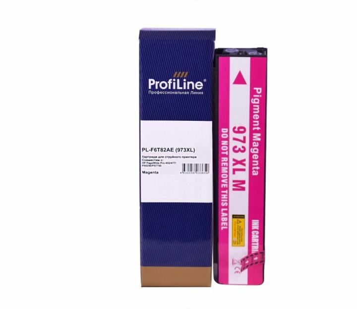 Картридж ProfiLine PL-F6T82AE_M струйный (№973XL) для HP PageWide Pro 452/477/P55250/P57750 пигм. черн.  Magenta  85,5мл