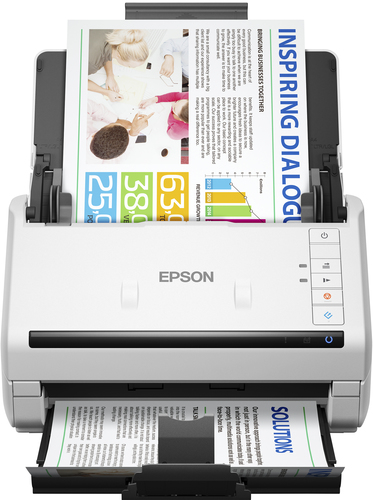 B11B262401 - Сканер потоковый Epson WorkForce DS-770II B11B262401, А4, до 45 Стр./мин, 7000 стр/мес, ReadyScan LED, USB 3.2