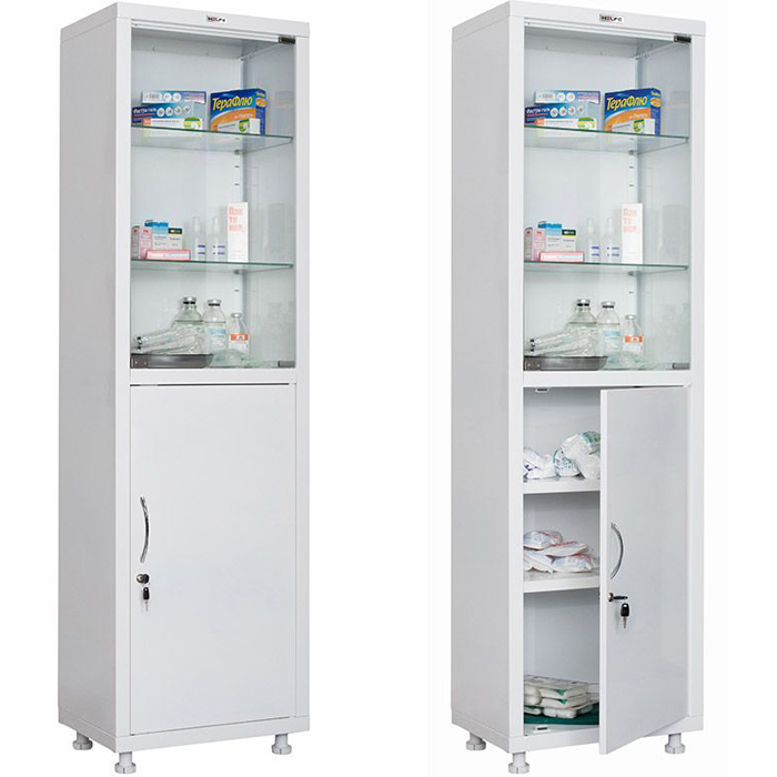 Шкаф медицинский HILFE МД 1 1657/SG