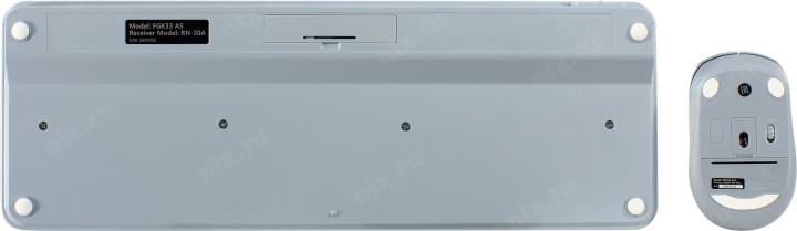 A4Tech Fstyler Wireless FG3300 Air 2 Blue (Кл-ра, USB, FM+Мышь,4кн,  Roll, USB, FM)