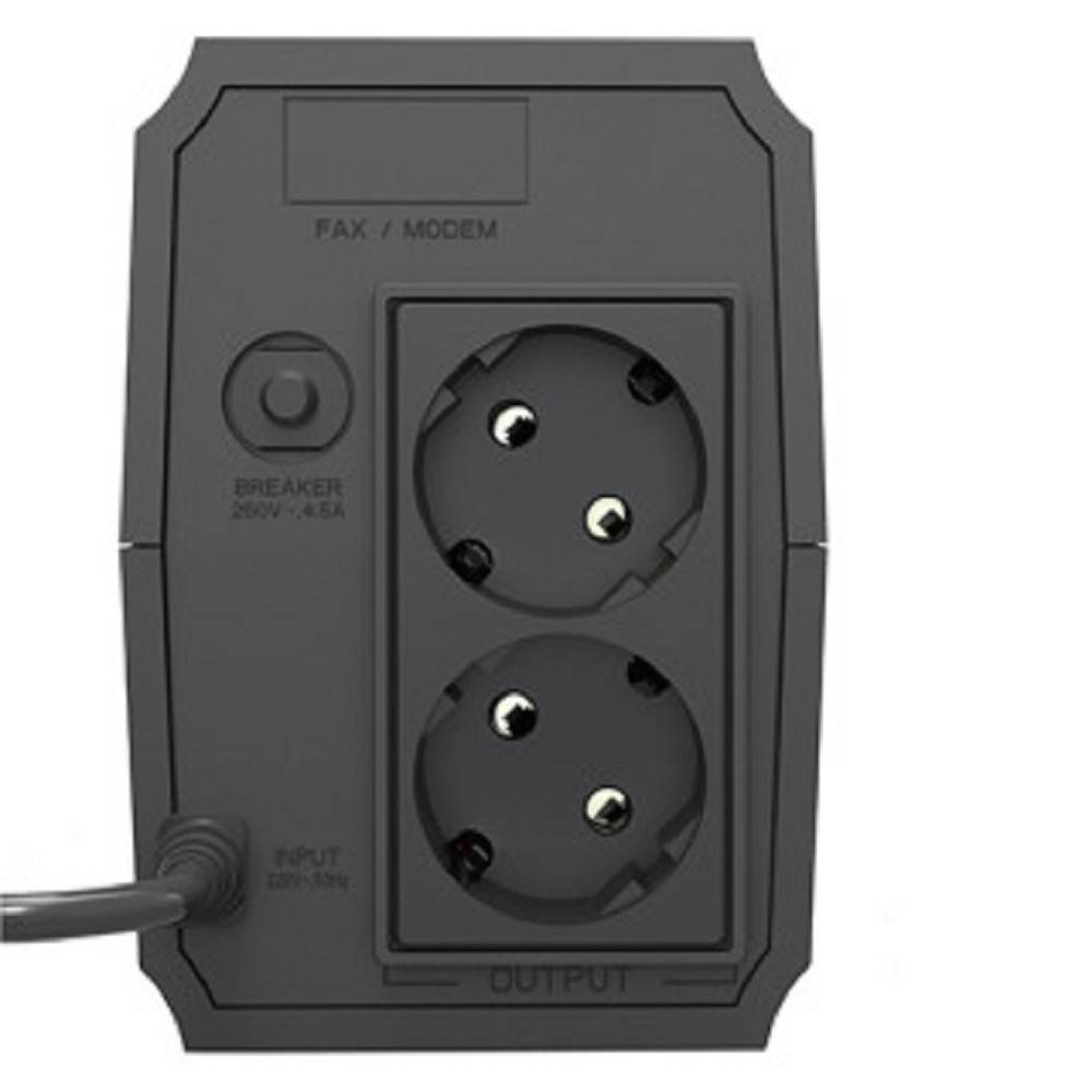 HIPER BRIG V625A Линейно-интерактивный 625VA/360W Розетки: 2 CEE АКБ: Свинцово-кислотная, 12В / 7 Ач.