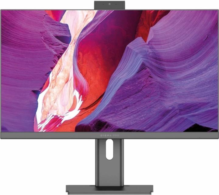 Моноблок Digma Pro Unity 27" Full HD i5 1335U (1.3) 16Gb SSD 512Gb Iris Xe Windows 11 Professional GbitEth WiFi BT 90W клавиатура мышь Cam серый 1920x1080