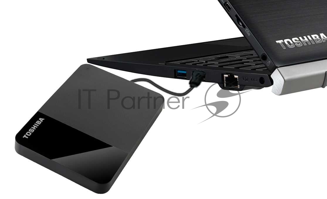 HDTP340EK3CA - Внешний жесткий диск Toshiba 4Tb Canvio Ready HDTP340EK3CA, 2.5", Black, USB3.2 Gen1
