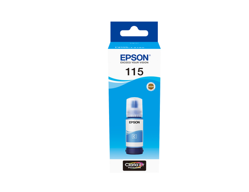 Epson C13T07D24A Контейнер Epson с голубыми чернилами 115 для L8160/L8180