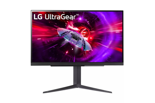 Монитор 27" LG UltraGear 27GR83Q-B черный, IPS LED, 16:9, 2560x1440, 400 cd/m?, 178°/178°, 1000:1, 240Hz, HDMI, DP, USB, матовая, HAS, Pivot, G-Sync, FreeSync Premium, 2K