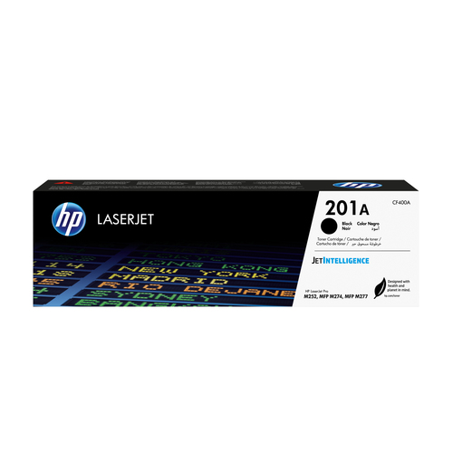 Картридж HP 201A CF400A для HP Color LaserJet Pro M252, M252dw, M252n, M274, M274n, M277, M277dw, M277n (черный стандартной емкости, 1500 стр.)