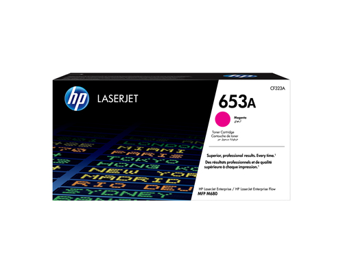 (Спец.цена) Оригинальный картридж HP CF323A (653A) для принтера HP Color LaserJet Enterprise M651/ M680dn/ M680f/ M680z Magenta, 16500 страниц