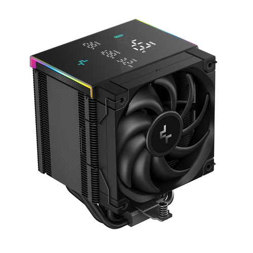 Устройство охлаждения(кулер) Deepcool AK500 Digital Pro ARGB Soc-AM5/AM4/1200/1700/1851 черный 4-pin 25dB Al+Cu LCD 240W 1346gr Ret (R-AK500-BKAPMN-G)