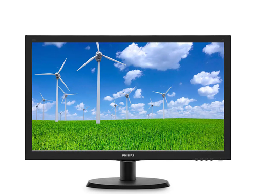 21.5" ЖК монитор PHILIPS 223S5LSB/00  (LCD,  1920x1080,  D-Sub, DVI)