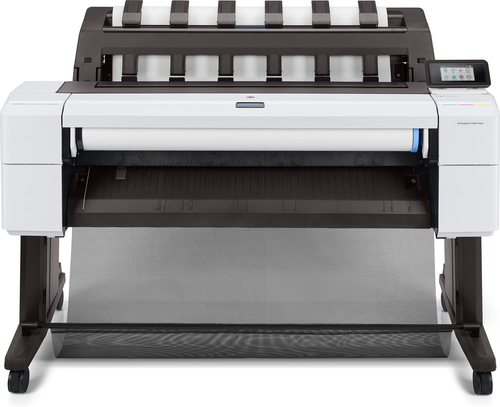 Принтер широкоформатный HP Inc. - DesignJet T1600PS, 36" (914 мм), A0, DesignJet, цветной струйный, RJ-45, 2400 x 1200dpi, цвет серый, 3EK11A