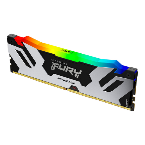 Память DDR5 16GB 7600MHz Kingston KF576C38RSA-16 Fury Renegade RGB RTL Gaming PC5-60800 CL38 DIMM 288-pin 1.45В single rank с радиатором Ret
