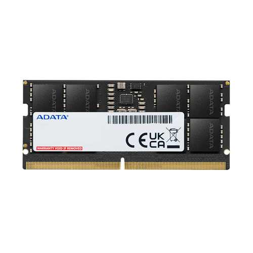 Оперативная память для ноутбука 8Gb (1x8Gb) PC5-44800 5600MHz DDR5 SO-DIMM Unbuffered CL40 ADATA AD5S56008G-S