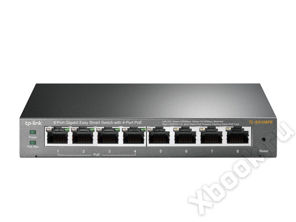 Коммутатор TP-Link Easy Smart на 8 портов TL-SG108PE