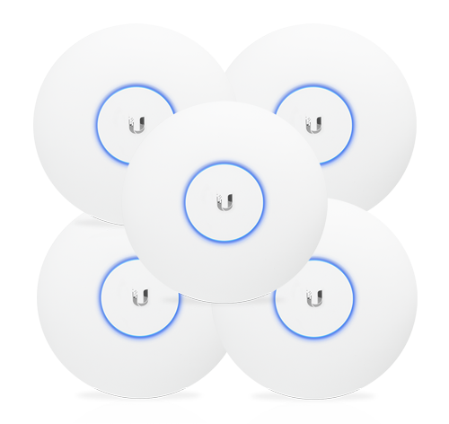 Wi-Fi точка доступа Ubiquiti UniFi AP AC Security HD (5 шт)