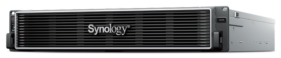 Synology FS3420 Сетевое хранилище 24x2.5" SATA SSD, Intel Xeon D-1739/8x3.0GHz, 32GB DDR4, 2x10 Гбит/с, 2хUSB 3.2