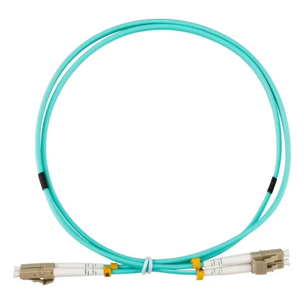 Патч-корд оптический Rexant 50-2511-10, OM3, LC/UPC-LC/UPC, duplex, 10м