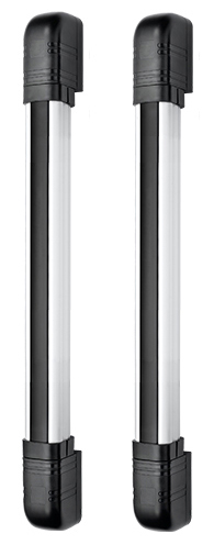 Извещатель охранный активный инфракрасный Smartec ST-PD102BB-MC - 2-х лучевой, 100 м, мультиканальный.