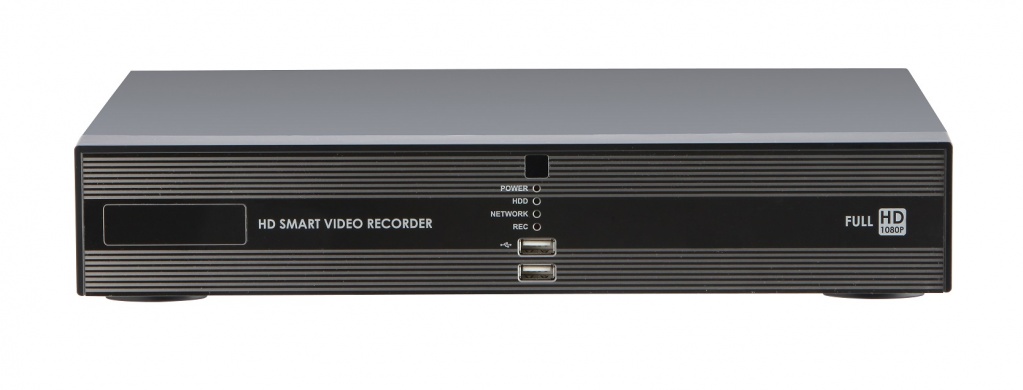 Видеорегистратор smartEC STR-HD1635, 16 каналов, H.265, 2×SATA