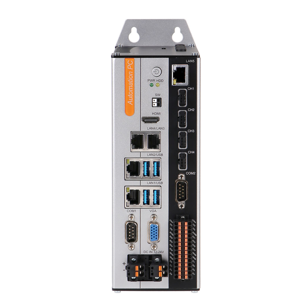 Встраиваемый компьютер на DIN-рейку  NP-6123-MVS-L1-8500-4G-SSD512G