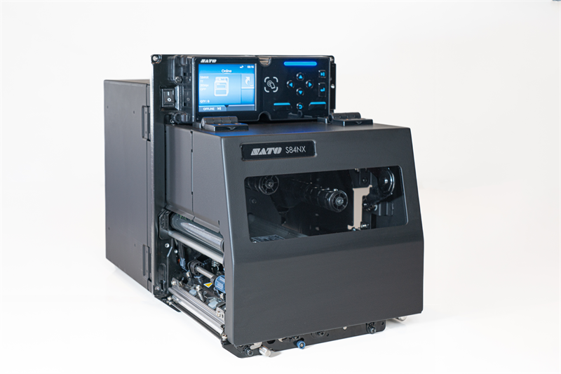 Принтер этикеток (принт модуль) SATO S84NX Print Engine 305dpi, 4, TT, RH (Rigth Hand), 16 ips Up to 400 mm/s, CPU1: 2GB ROM, 256MB RAM, CPU2: 4MB ROM, 64MB RAM, LCD, 25 DSUB pin I/O, RS232C, USB, LAN, 2 x USB host, NFC, EU power ca