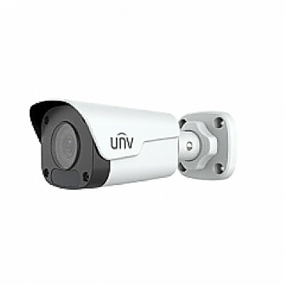 Видеокамера Uniview IP цилиндрическая, 1/3" 4 Мп КМОП @ 30 к/с, ИК-подсветка до 30м., 0.01 Лк @F2.0, объектив 4.0 мм, DWDR, 2D/3D DNR, Ultra 265, H.265, H.264, MJPEG, 2 потока, детекция движения, дете