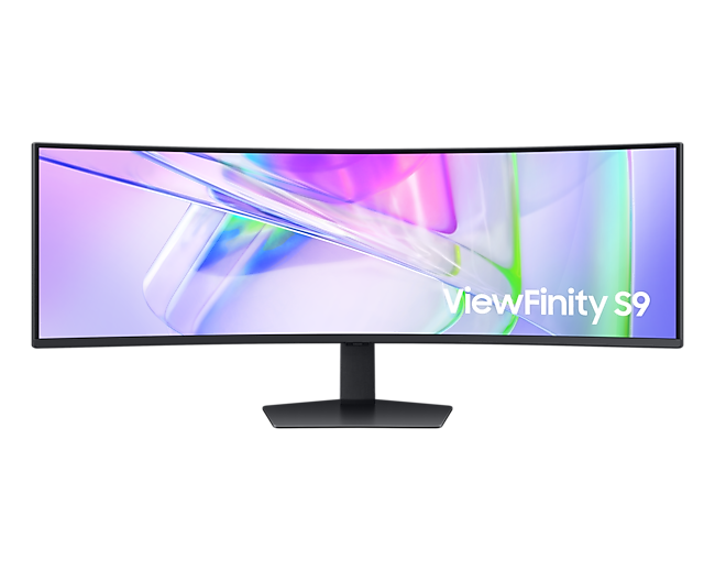 Монитор Samsung 49" ViewFinity S9 S49C950UAI Curved (VA 32:9 5120x1440x120Hz 5ms 350cd 3000:1 178/178 1,07 млрд DP;HDMIx2; USB-C (90 Вт) USB3.0x3 Spk 2x5W HAS Tilt Swiv V (незначительное повреждение коробки)
