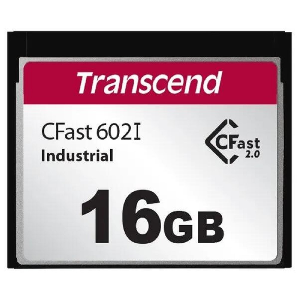 Карта памяти Transcend TS16GCFX602, 16ГБ, CFast 2.0, промышленная