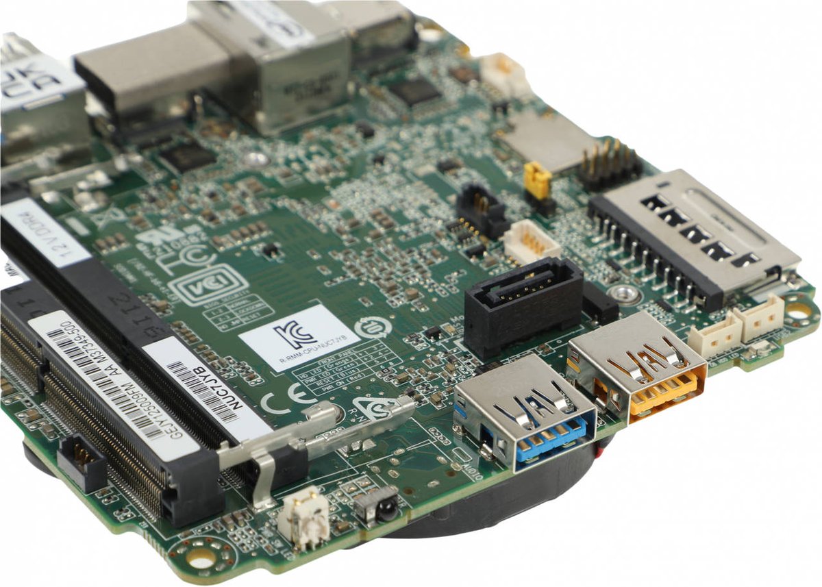 Intel Материнская плата  J5005 2xDDR4 SODIMM