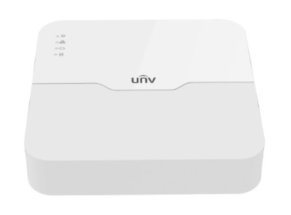 Видеорегистратор Uniview NVR501-08B-LP8-IQ, 8 каналов, 8 PoE