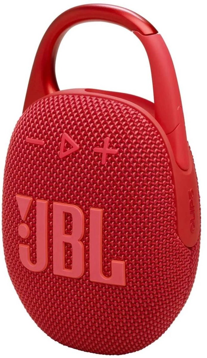 JBL Колонка порт. Clip 5 красный 7W 1.0 BT 10м 1400mAh
