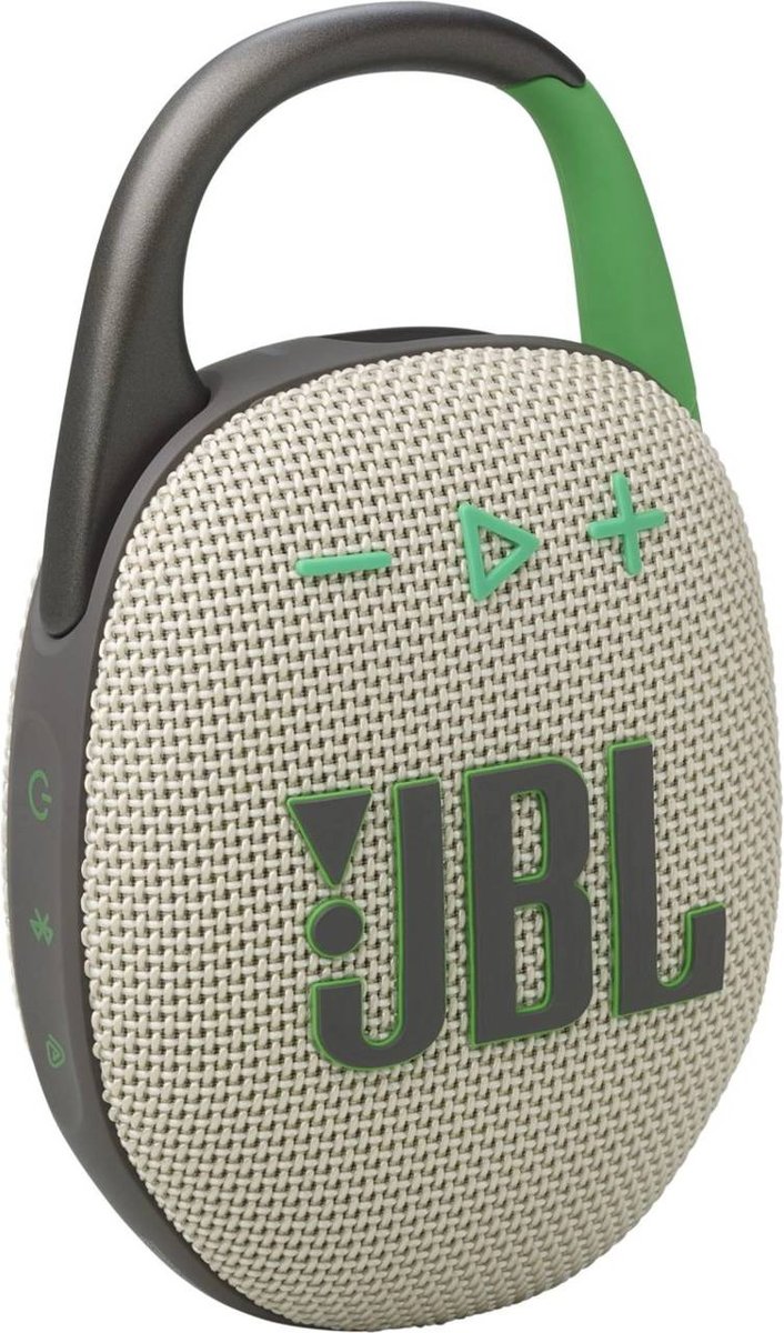 JBL Колонка порт. Clip 5 песочный 7W 1.0 BT 10м 1400mAh