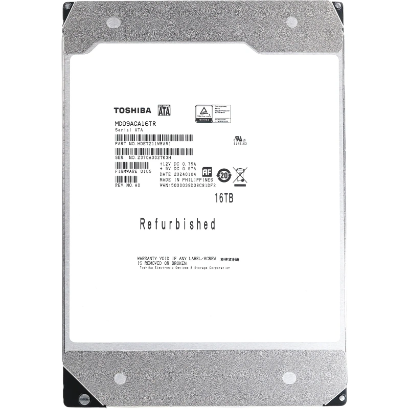 Жесткий диск Toshiba MD09 SATA3 MD09ACA16TR 16Tb