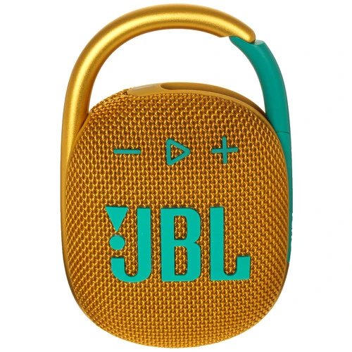 Портативная акустика JBL Clip 4, 5 Вт, желтый