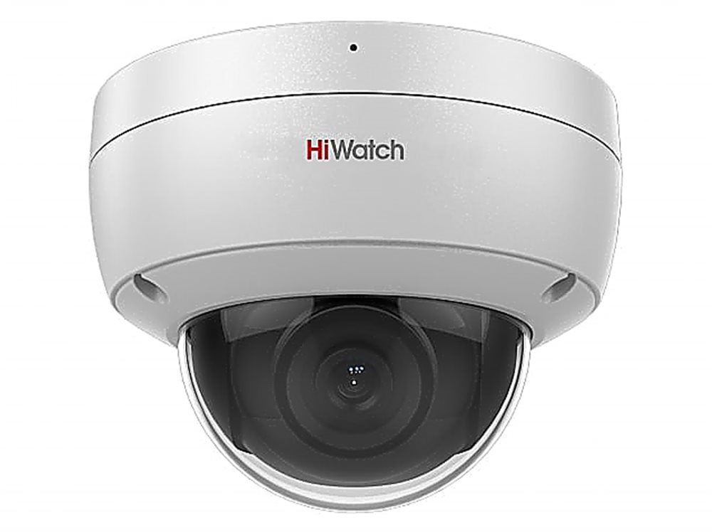 DS-I452M (2.8mm)  HiWatch - 4Мп уличная купольная IP-камера с EXIR-подсветкой до 30м  и встроенным микрофоном