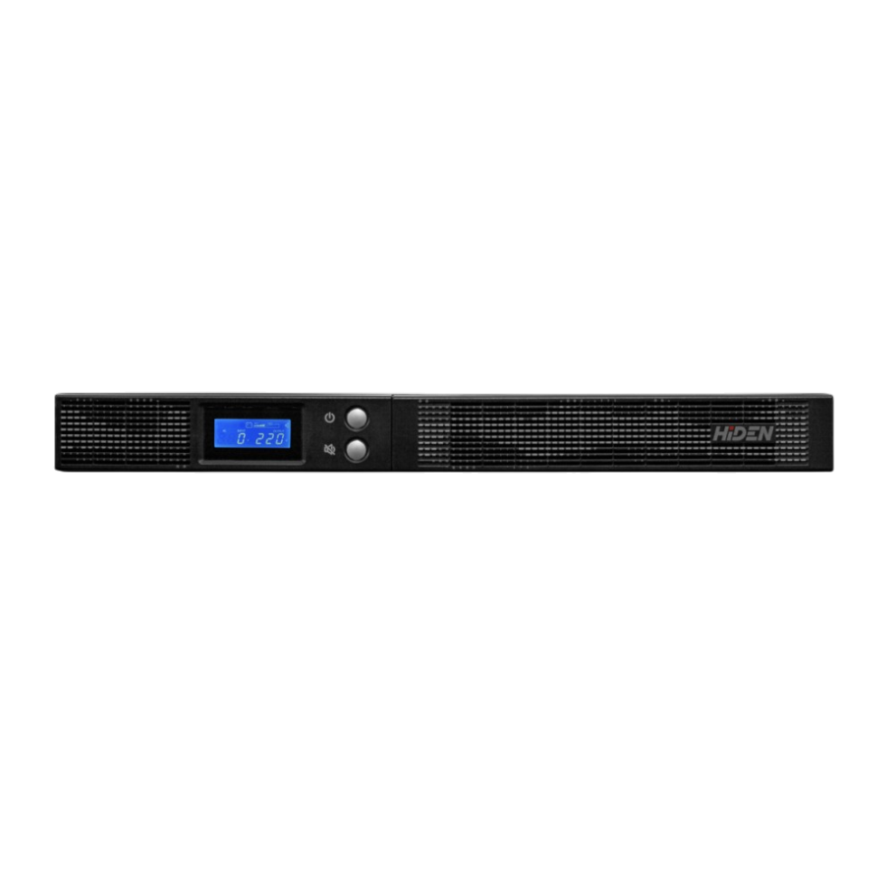 ИБП HIDEN KLPS1000RM-N, 1000ВА/900Вт, Rackmount 1U