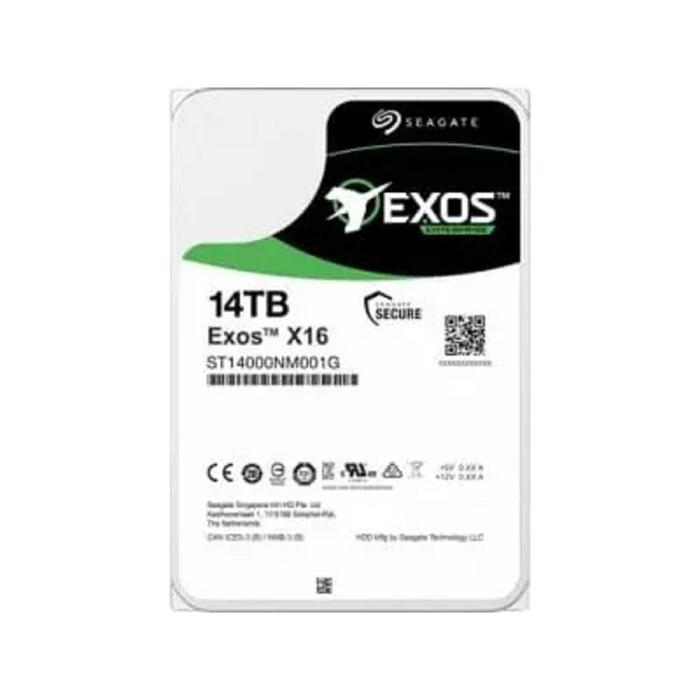 Seagate 14TB Exos X16  {SAS 12Gb/s, 7200 rpm, 256mb buffer, 3.5"}