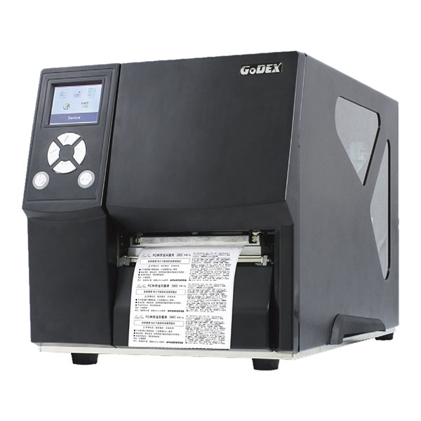 Принтер этикеток Godex TT ZX420i+, 203 dpi,  4", 6 ips, color LCD, memory 128/128 МБ, RS232/USB/ Ethernet+USB Host+RTC, 1" core ribbon