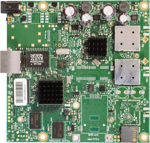 Материнская плата MikroTik RouterBOARD RB911G-5HPacD