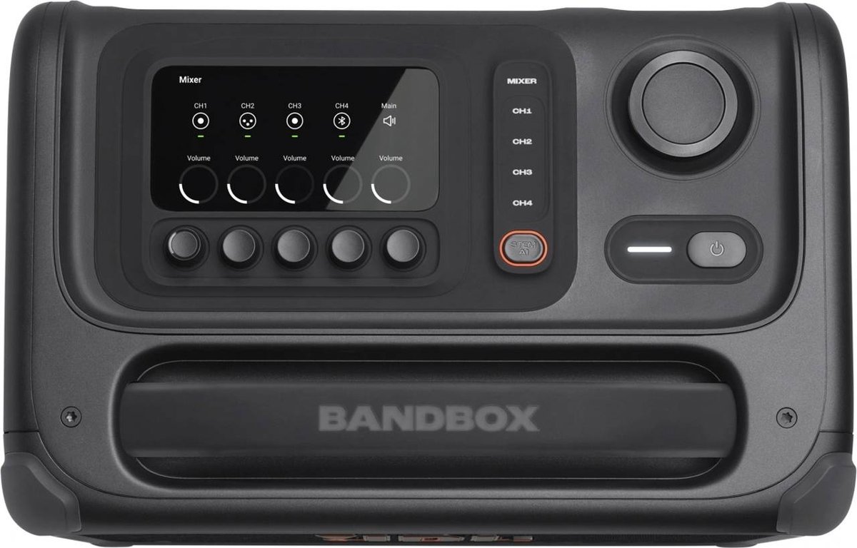 JBL Колонка порт. BandBox Trio черный 135W 2.1 BT/3.5/6.3Jack/USB-C 10м 9444mAh