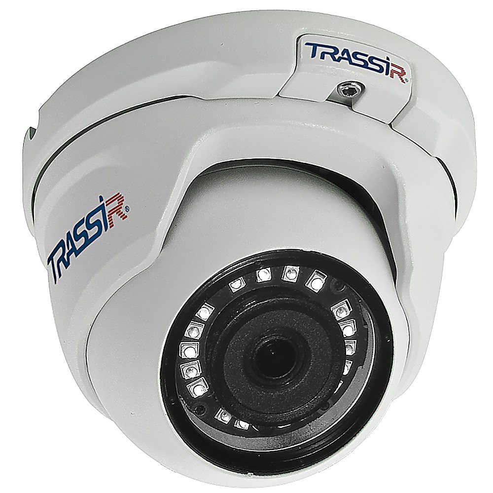 IP-камера TRASSIR TR-D2S5 v3 2.8, 2Мп, уличная, ИК, 2.8мм