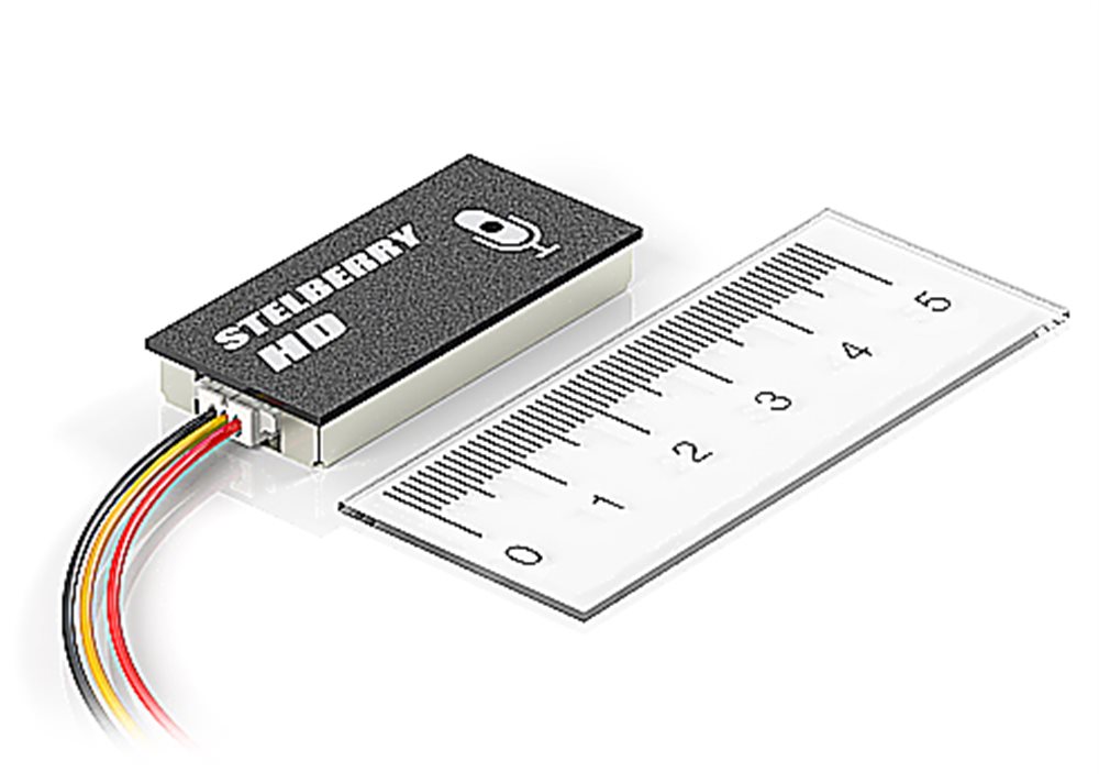 Микрофон STELBERRY M-70HD, сверхчувствительный, всенаправленный, HD, цифровая обработка