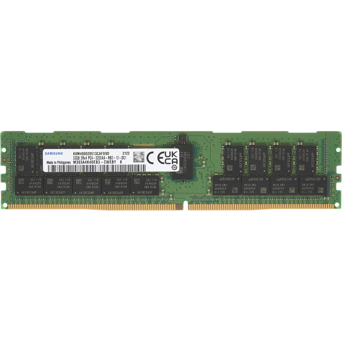 Память оперативная/ Samsung DDR4 32GB  RDIMM 3200 1.2V pulled