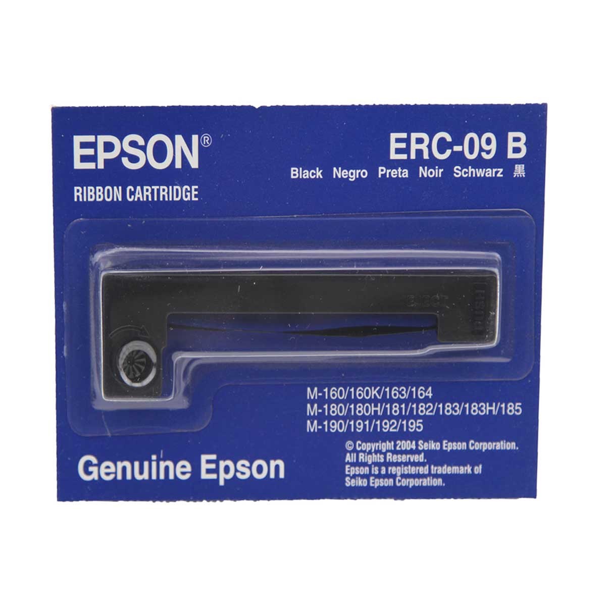 Риббон-картридж Epson C43S015354, черный, ERC09B