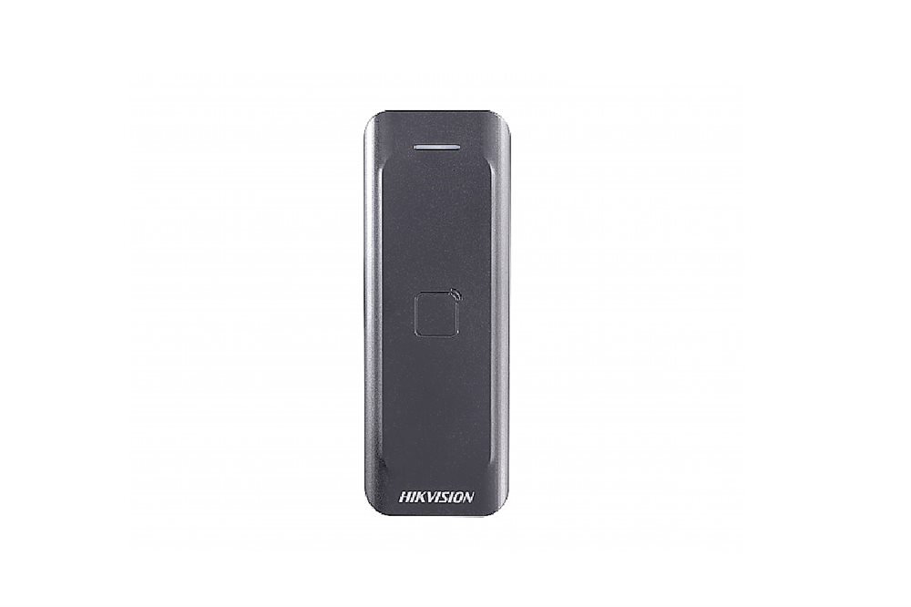Считыватель карт Hikvision DS-K1802M, Mifare, Wiegand, IP65, 13.56МГц