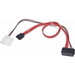 Gembird /Cablexpert Кабель Combo miniSATA , molex+SATA/miniSATA, 6pin+7pin,