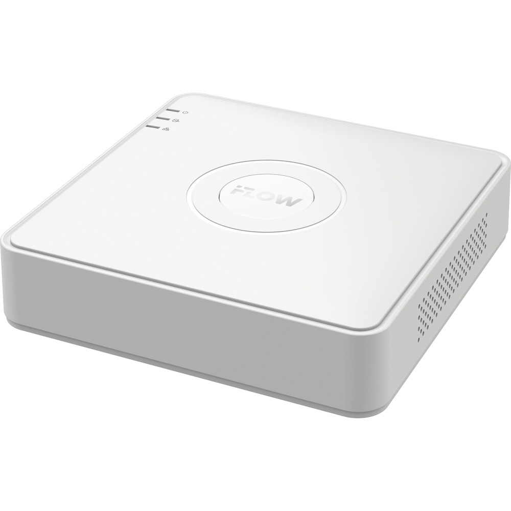 IP видеорегистратор IFLOW F-NR-104P, 4-канальный, 6Мп, H.265+, 1 SATA
